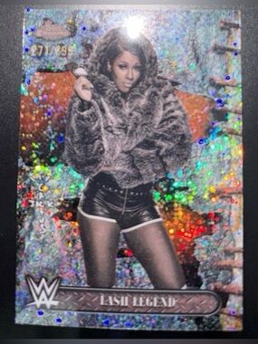 WWE x Topps x Cactus Jack #35 Las Legend 271/299 full art 2025 released Holo